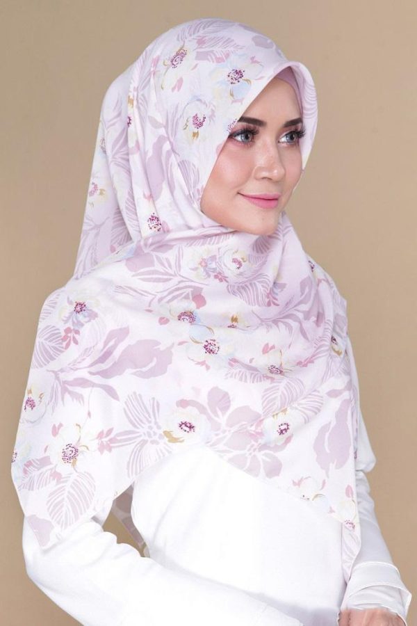 Hijab Carré imprimé Collection Luna FP09