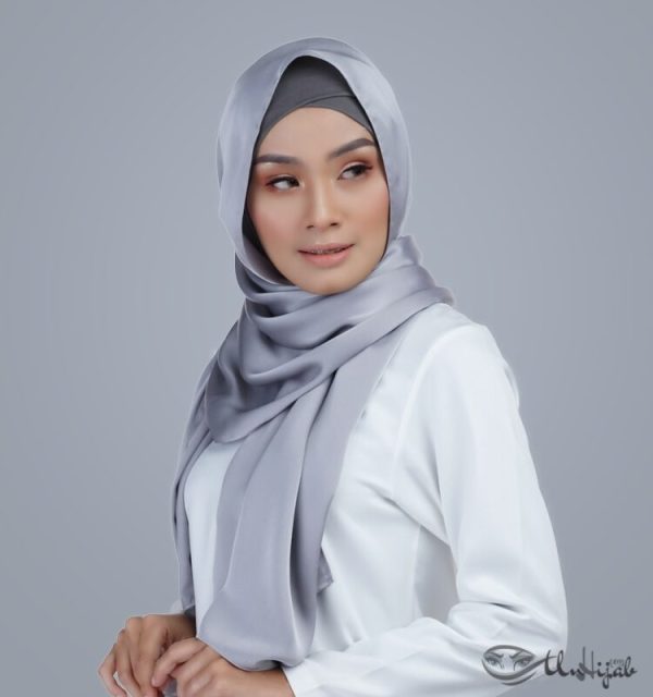 Hijab Elyse 2 en 1 Gris