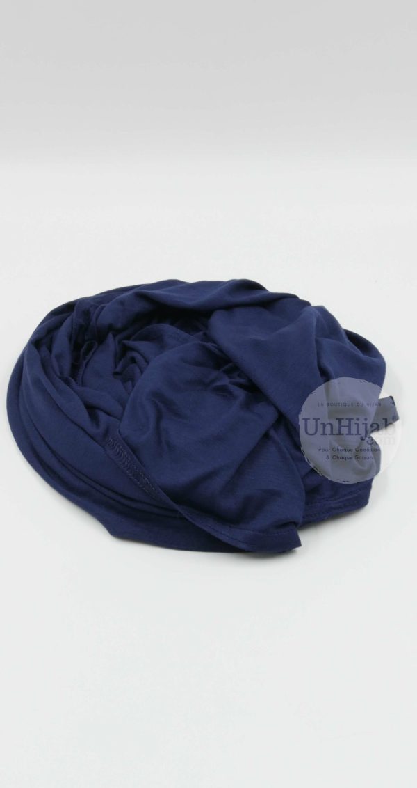 Hijab Jersey Premium Bleu Marine