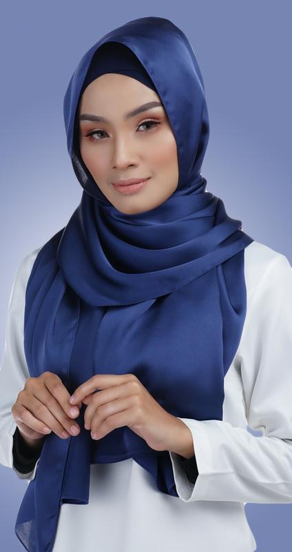 Hijab Elyse 2 en 1 Marron
