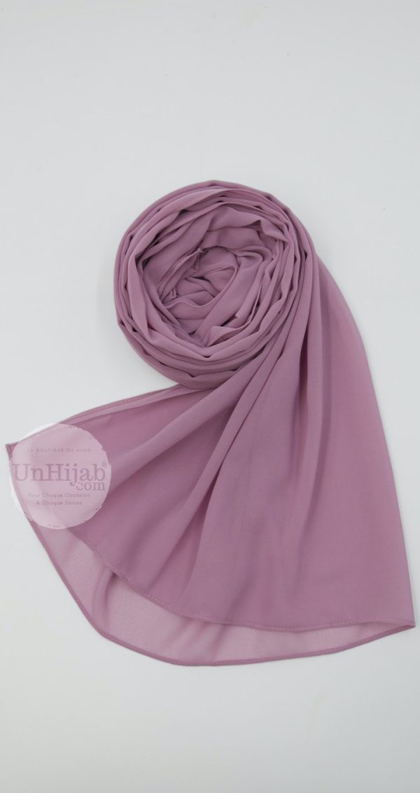 Hijab Mousseline Rose Collection XL