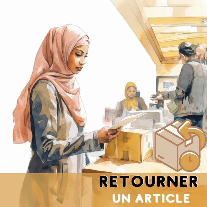 Retourner une commande de hijab Boutique de Hijab